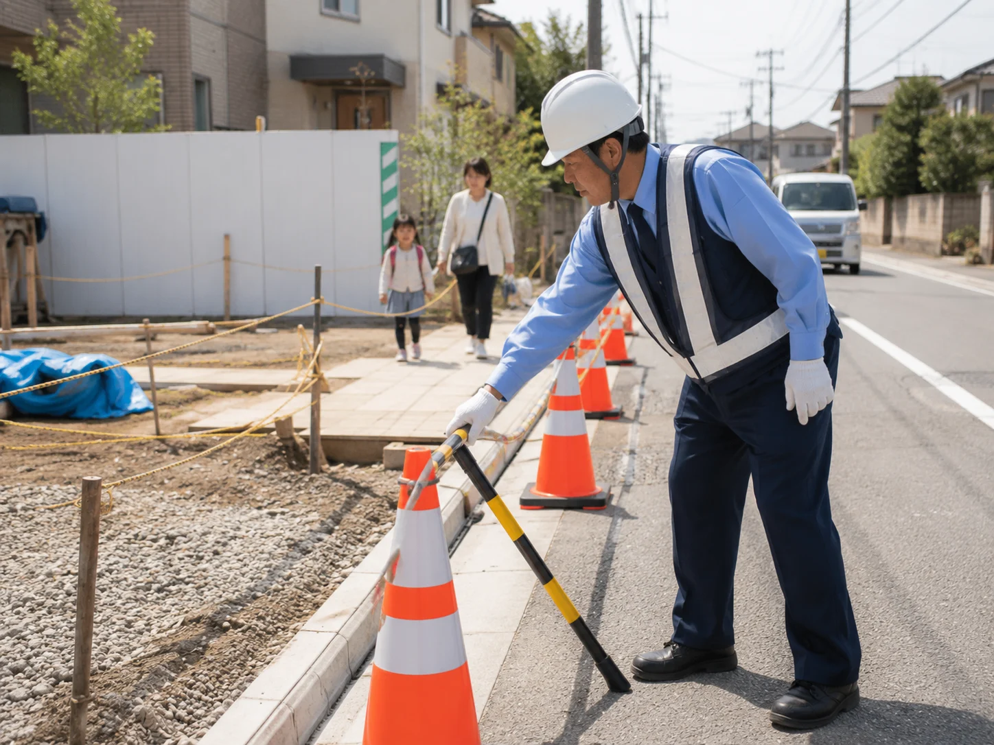 被災地における安全確保のイメージ